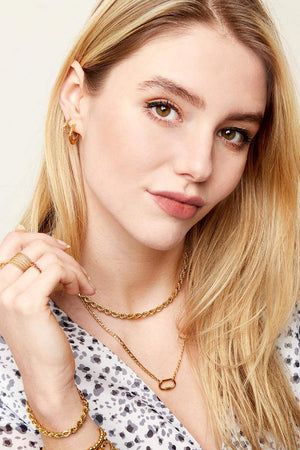 Nancy Patrice | Twisted Gliederkette – Gold