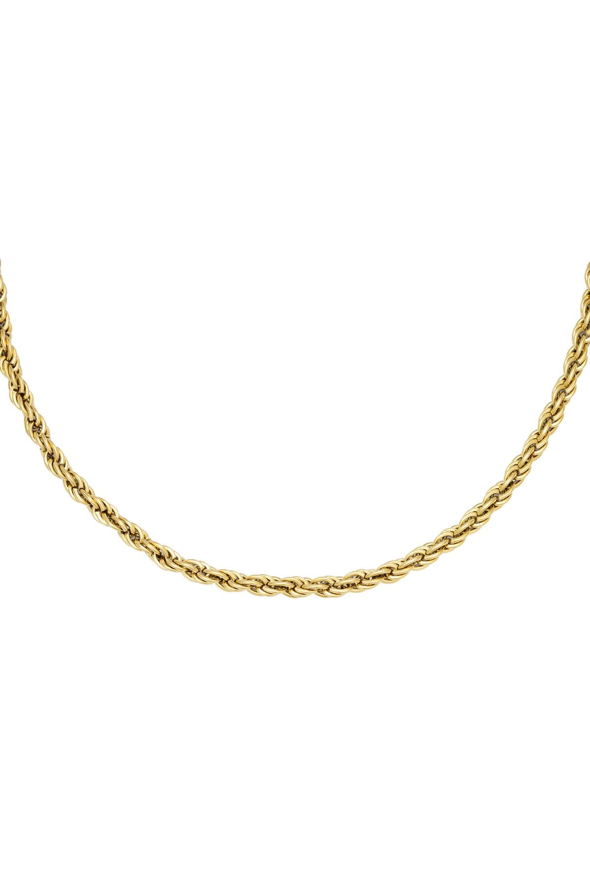 Nancy Patrice | Twisted Gliederkette – Gold