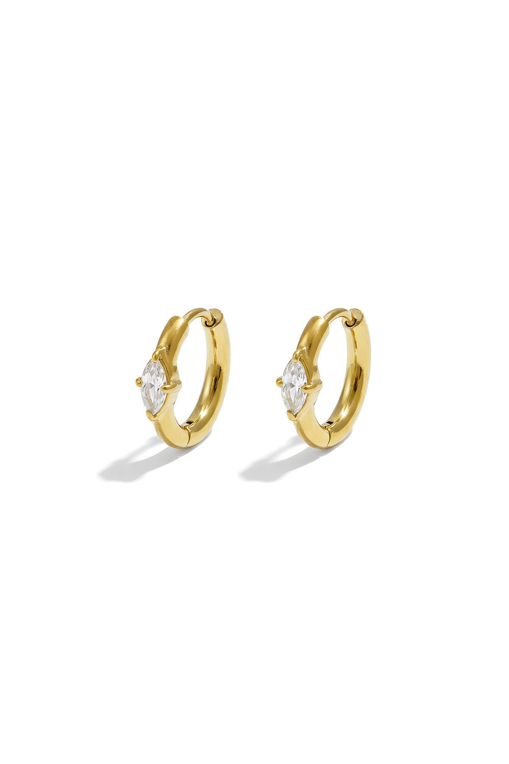 Nancy Patrice | Marquise Creolen – Gold