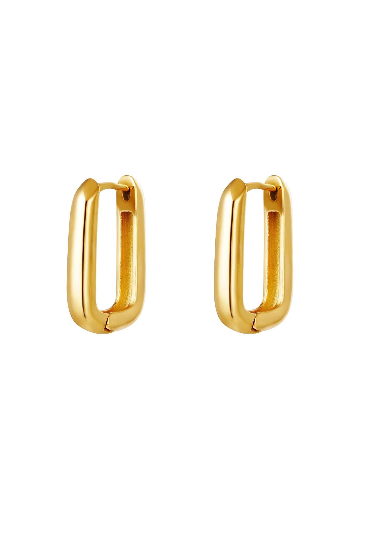 Nancy Patrice | Modern Edge Creolen – Gold