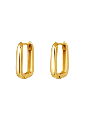 Nancy Patrice | Modern Edge Creolen – Gold