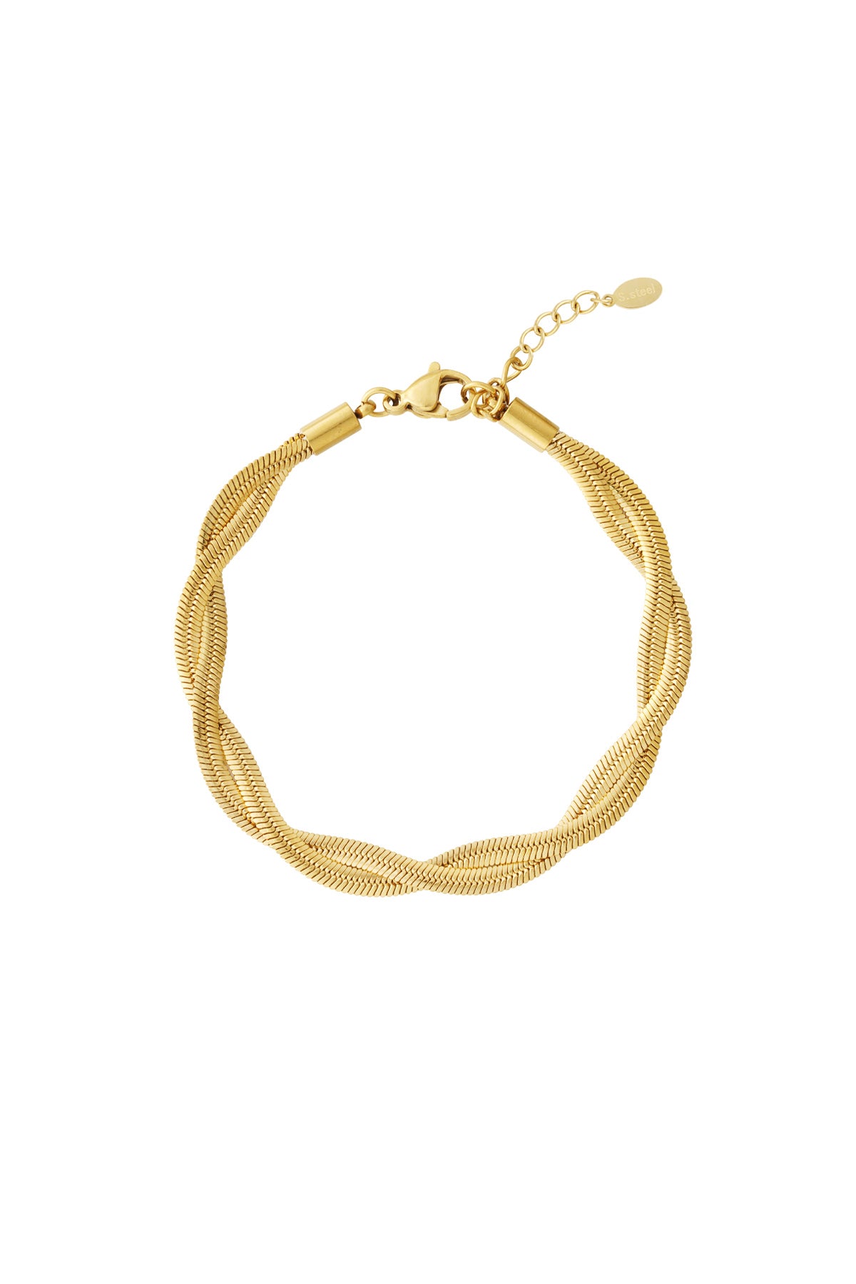 Nancy Patrice | Twisted Snake-Kettenarmband – Gold