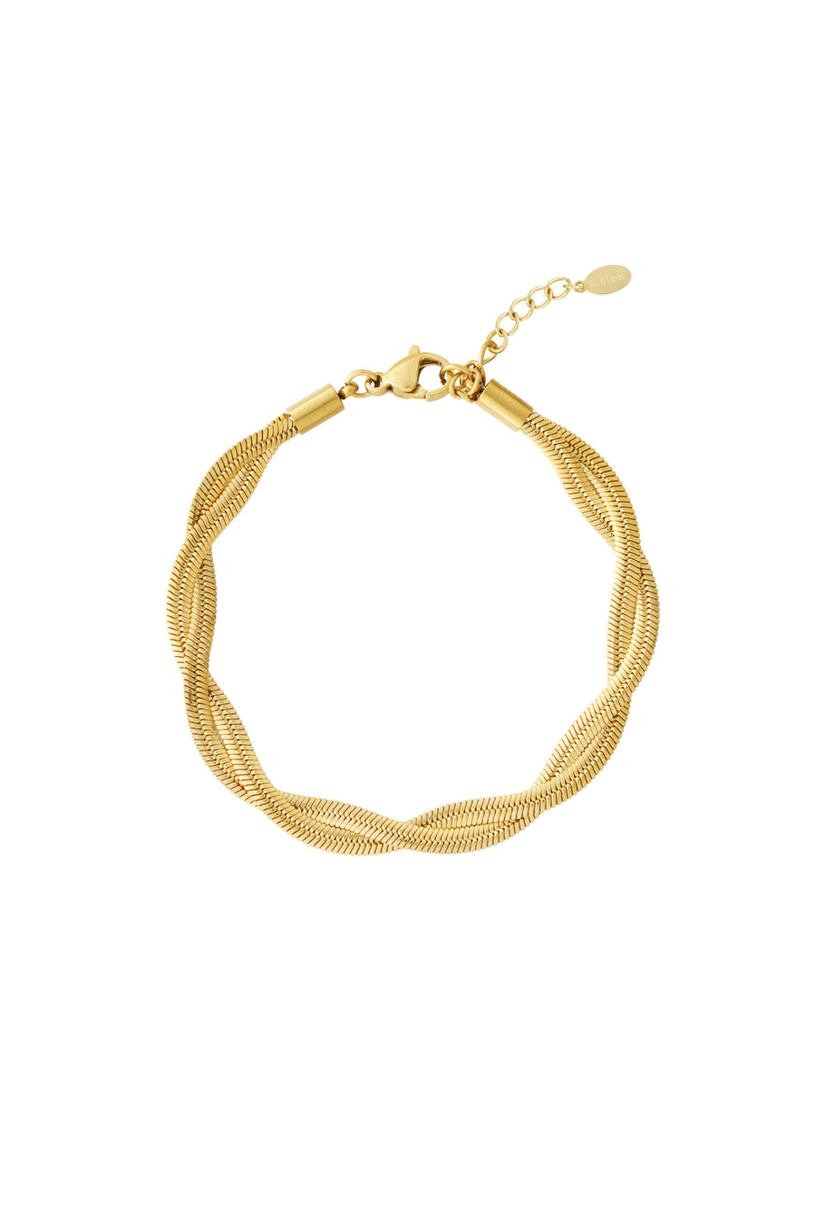 Nancy Patrice | Twisted Snake-Kettenarmband – Gold